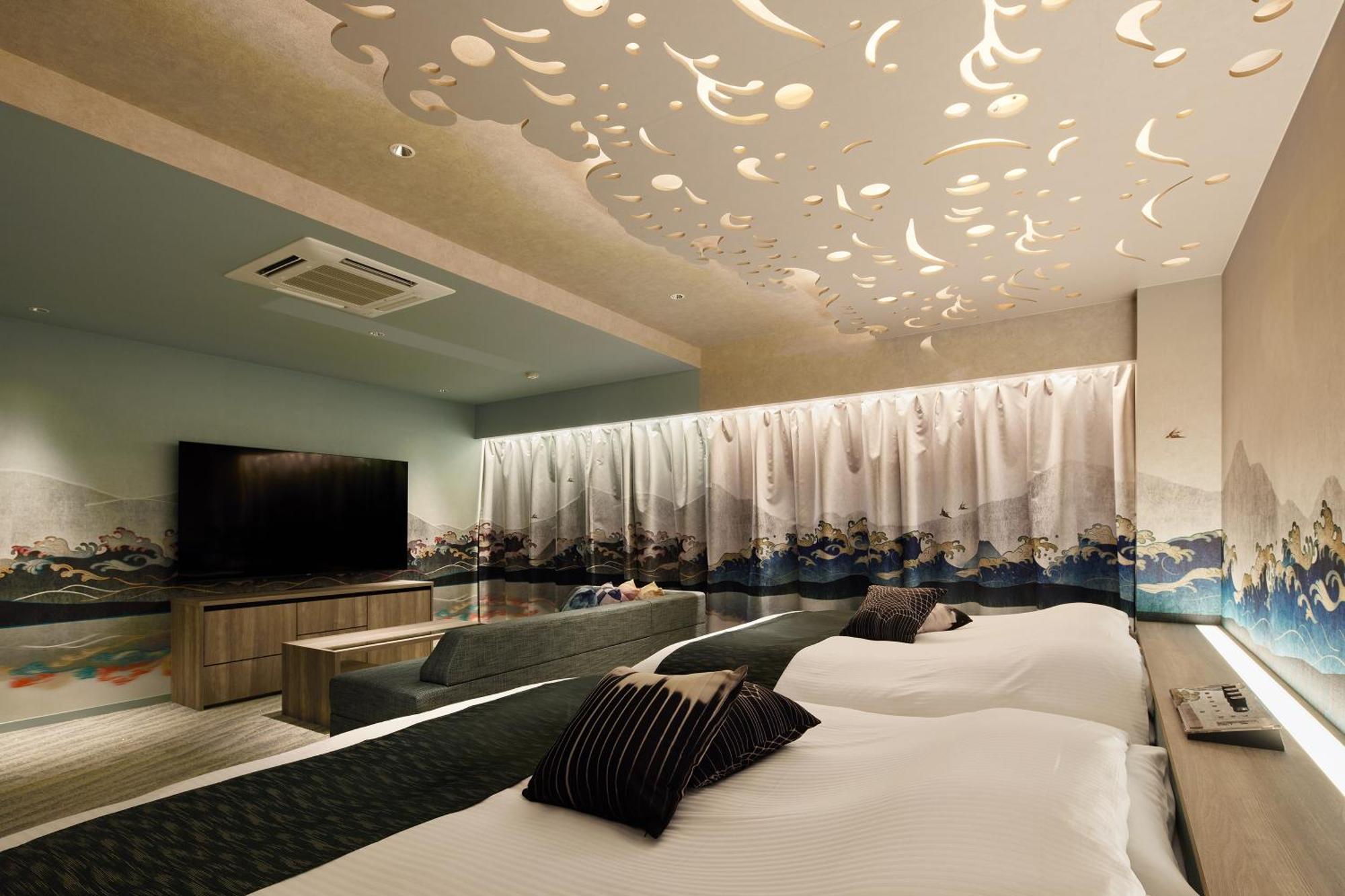 Yatomi Hotel Nuqu Natural Hot Spring Bagian luar foto